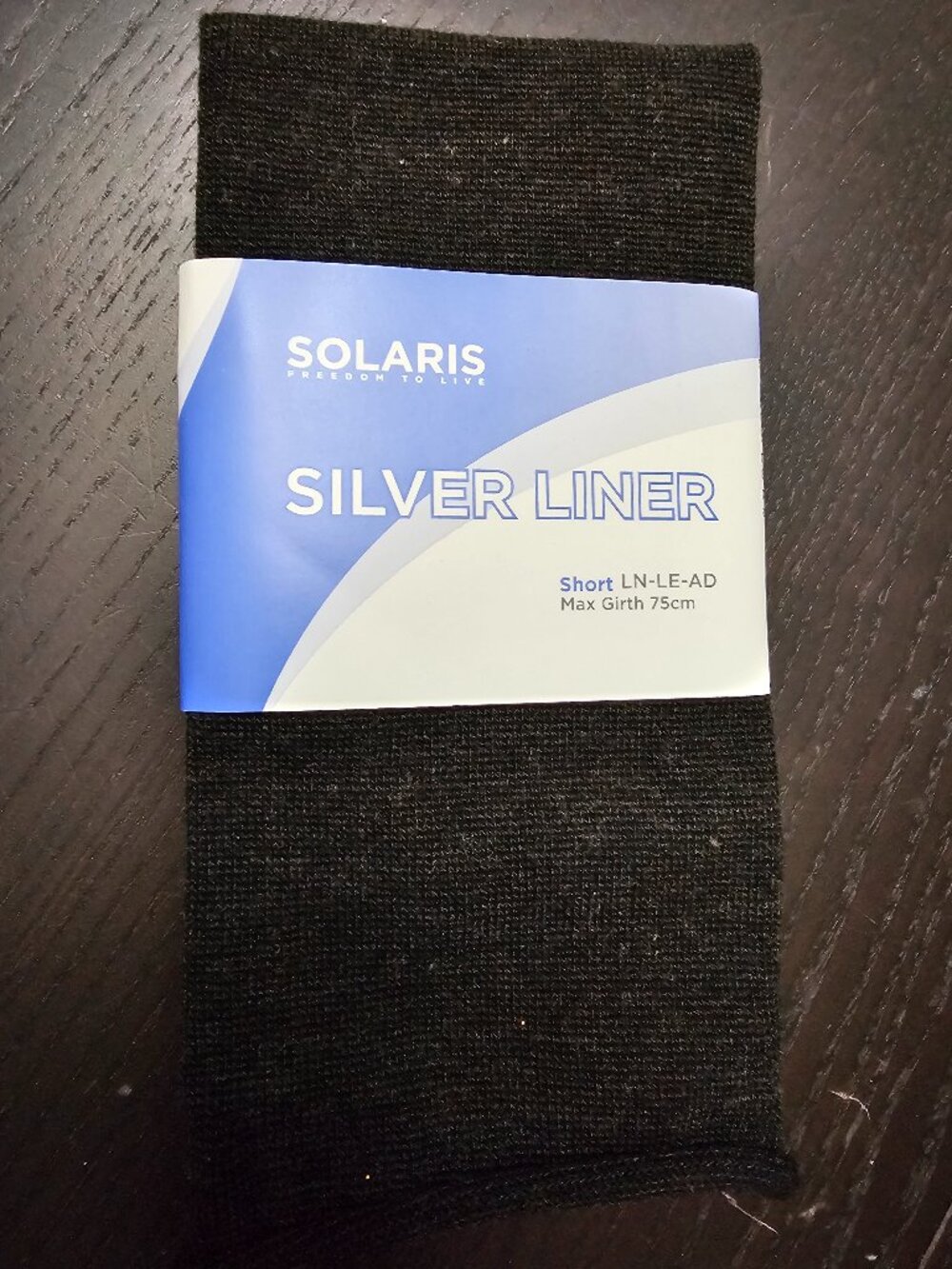 Solaris Silver Liner Size Short Brand New!